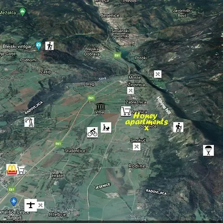 Apartament Honey Zirovnica